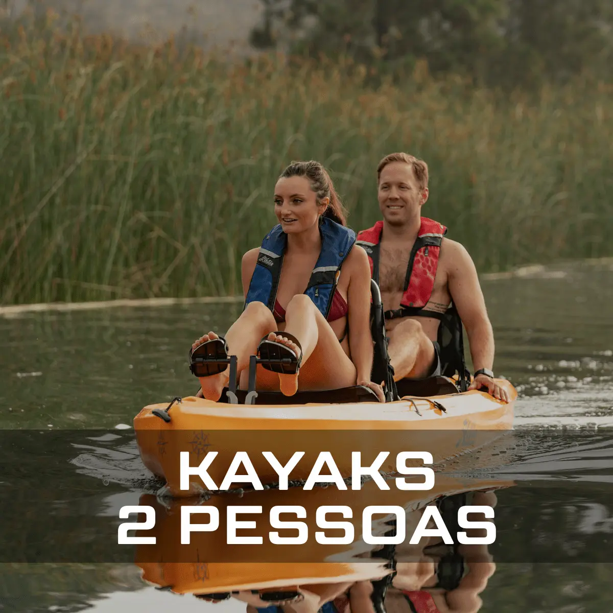 Kayaks 2 pessoas
