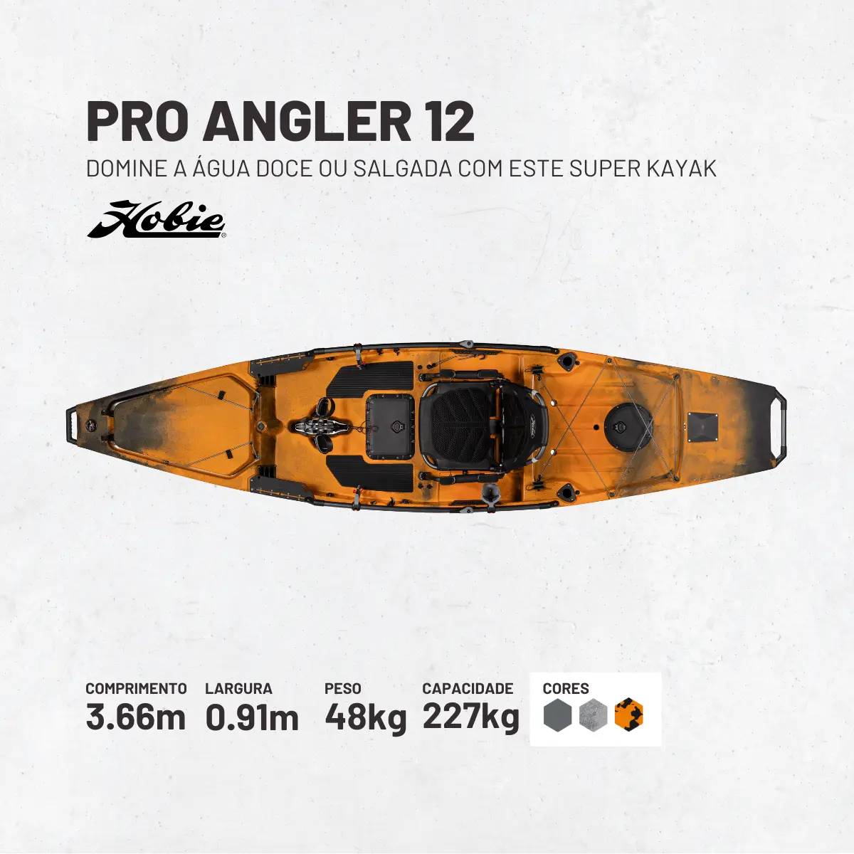 Apresentação Hobie Mirage Pro Angler 12
